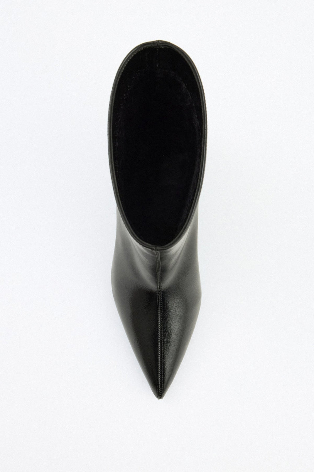 Aria Leather Ankle boots - Black