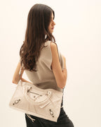 It girl bag medium - Light beige