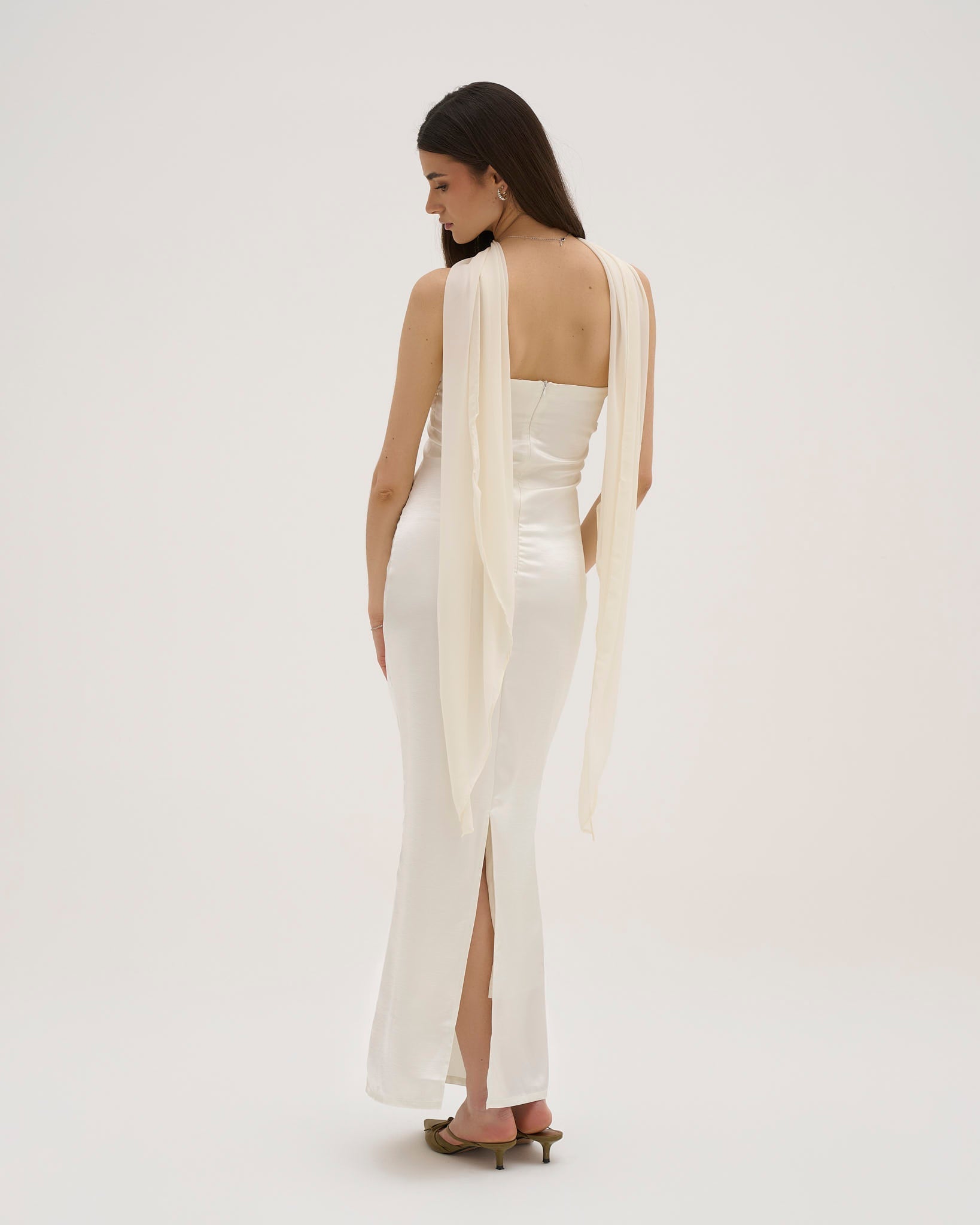 Aries Maxi Dress - White