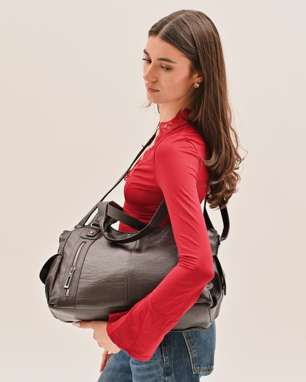 It girl city bag - Brown