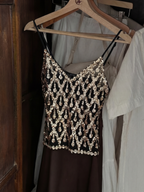 Lola Embellished Top - Gold