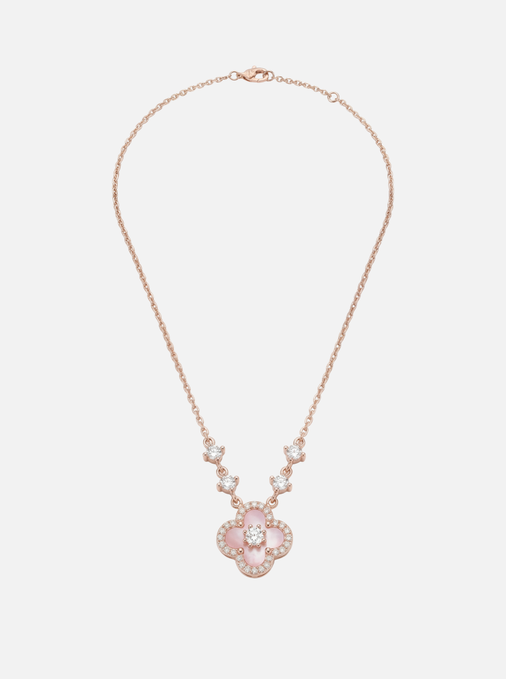 Adele Necklace - Rose Gold