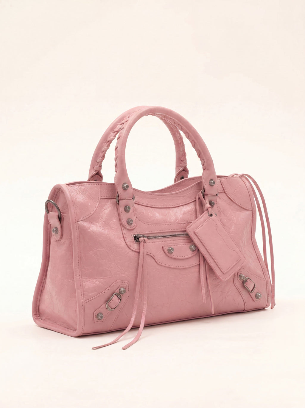 It girl bag large - Baby pink