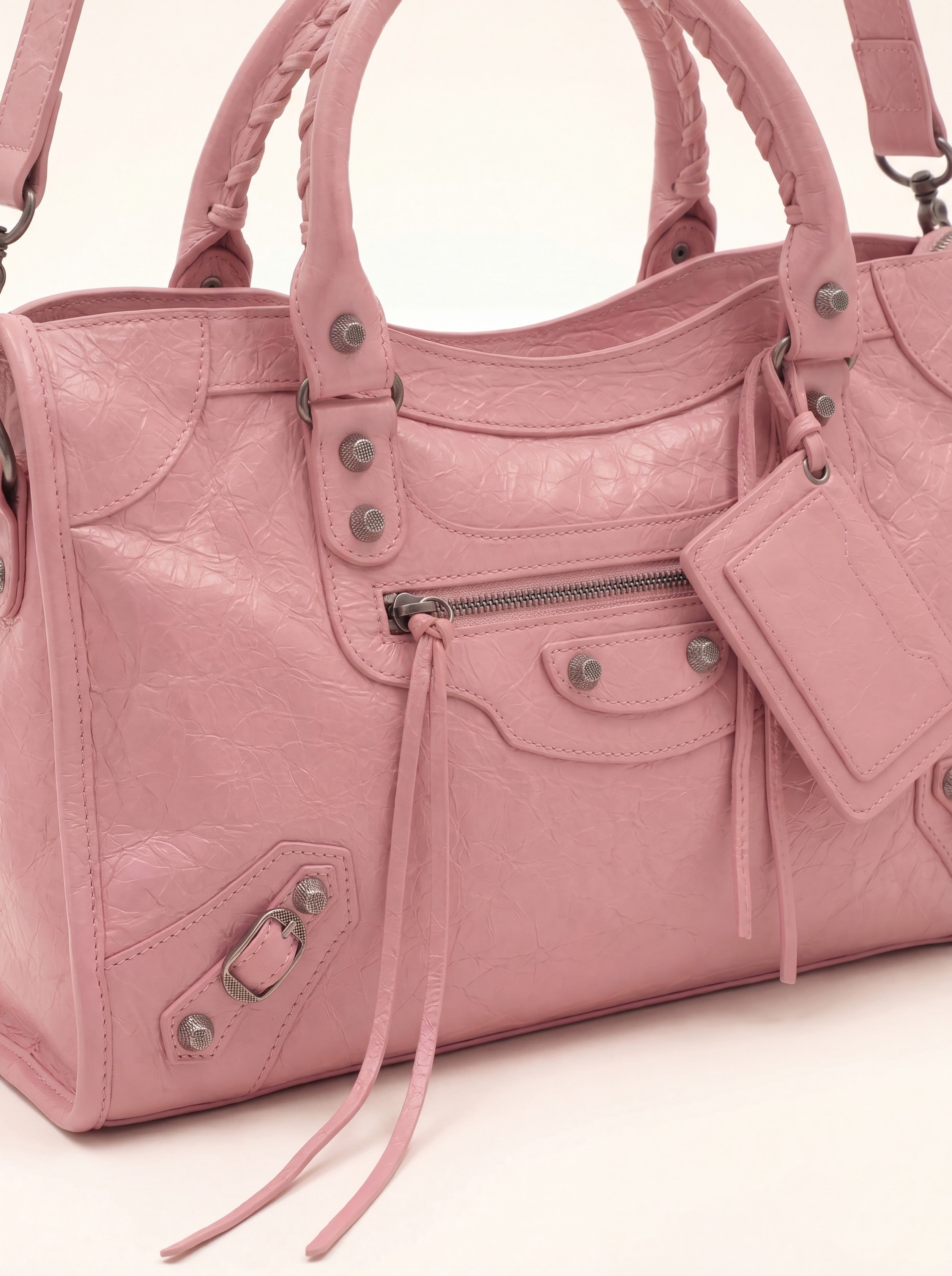 It girl bag large - Baby pink